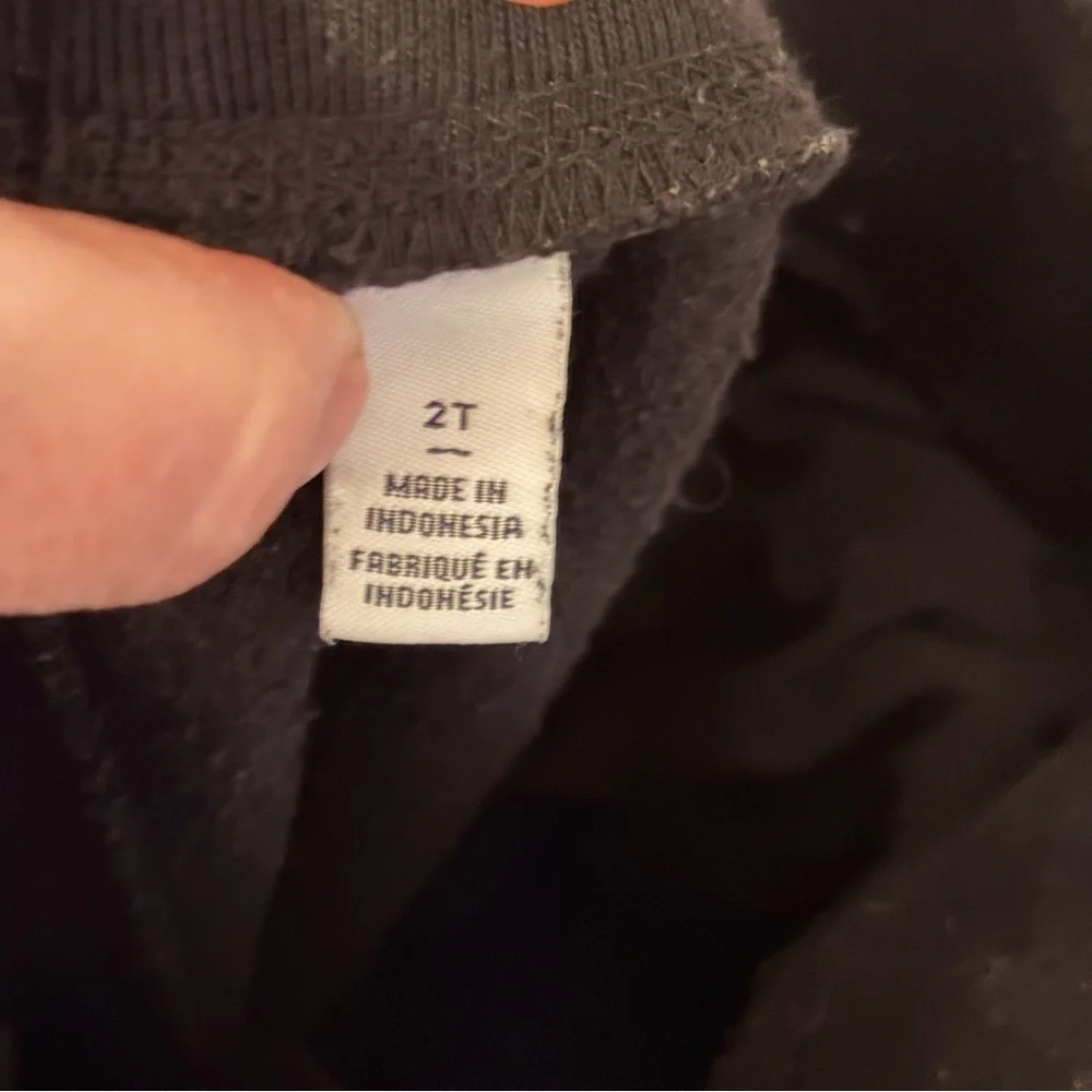 The Children’s Place Black Fleece Jogger Sweatpants – Toddler 2T